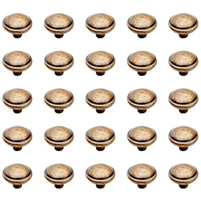 Afbeelding van Emuca Meubelknop, D. 32 mm, Zamak, Bronzen, 25 st.