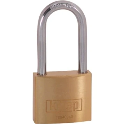 Afbeelding van Kasp K12040L40D Hangslot 40 mm Goud geel Sleutelslot