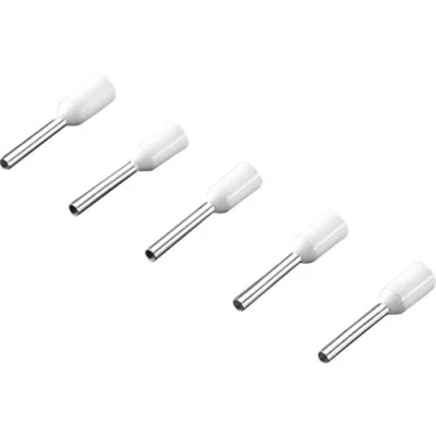 Afbeelding van Rittal 4050.730 Adereindhulzen 0.5 mm² Deels geïsoleerd Wit 500 stuk(s)