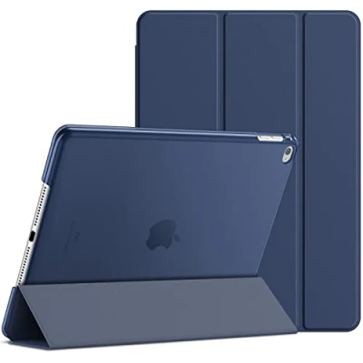 Afbeelding van JETech Hoes voor iPad Air 2, Standaard Functie, Case met Automatisch Wekken/Slapen (Marineblauw)