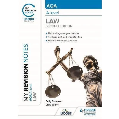 Afbeelding van My Revision Notes: AQA A Level Law Second Edition