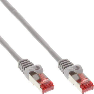 Afbeelding van InLine B 76111 netwerkkabel Grijs 1 m Cat6 S/FTP (S STP)