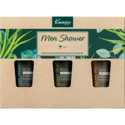 Afbeelding van 4x Kneipp Geschenkset Men Shower Favourites 1 set