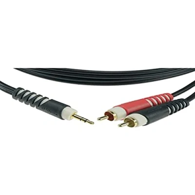 Afbeelding van Klotz soundcard kabel Cinch 1 m AY7 0100, goudcontacten Insert