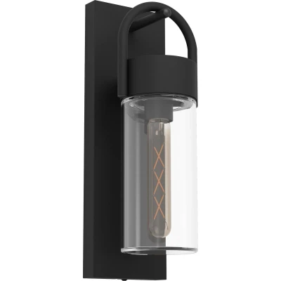 Afbeelding van Eglo Wandlamp Carraro Buitenverlichting Zwart