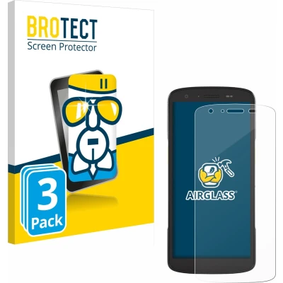Afbeelding van BROTECT Screenprotector voor Zebra TC27 Folie Beschermfolie Beschermglas transparant (3 Stuks)