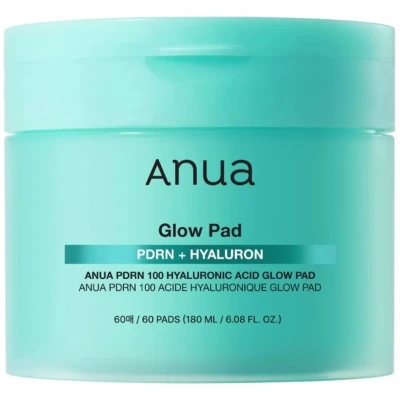 Afbeelding van Anua PDRN 100 Hyaluronic Acid Glow Pad 60 EA 180ml