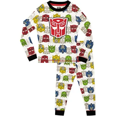 Afbeelding van Transformers Jongens Pyjama&#039;s Lekker Passen Grijs 110