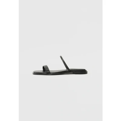 Afbeelding van Calvin Klein Pantoffels, Dames, Maat: 36, Black Leer
