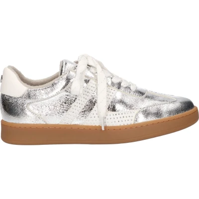Afbeelding van La Strada Zilveren metallic sneakers dames maat 38