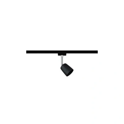 Afbeelding van Paulmann Cover 230V railsysteem lamp URail GU10 Zwart (mat), Chroom