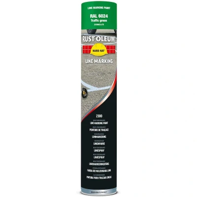 Afbeelding van rust oleum hard hat lijnenspuitbus ral 6024 groen 750 ml