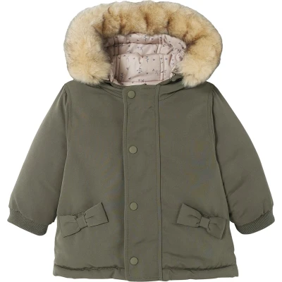 Afbeelding van Vertbaudet Omkeerbare babyparka met gerecyclede polyester voering