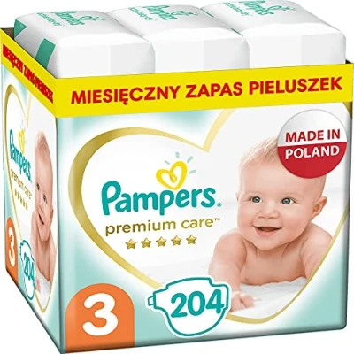 Afbeelding van Pampers (Oude versie), Monthly Box S3 204 stuks