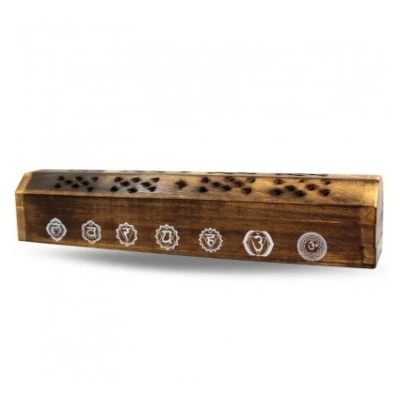 Afbeelding van Green Tree Wierookdoos 7 Chakra, 1 stuks