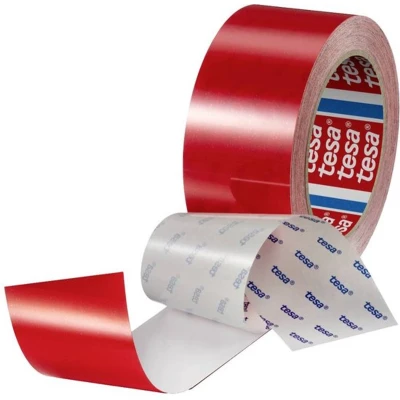 Afbeelding van tesa ANTI SCRATCH 60960 00003 00 Vloermarkeringstape Rood (l x b) 20 m 50 mm 1 stuk(s)