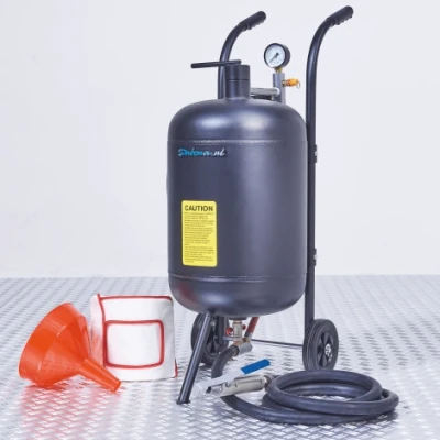 Afbeelding van Datona Mobiele Straalketel 45 Liter Met 5 Zakken Aluminiumsilicaat