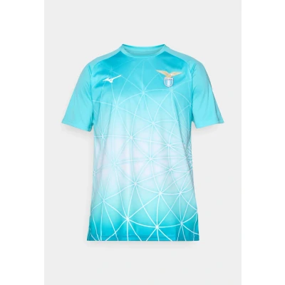 Afbeelding van Mizuno Pre Match Jersey S.S. Lazio Men Voetbalschoenen Azure Blauw Heren Maat 3XL
