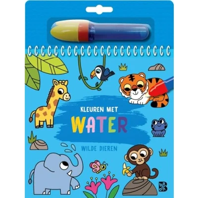 Afbeelding van Kleuren met water 1 Wilde dieren