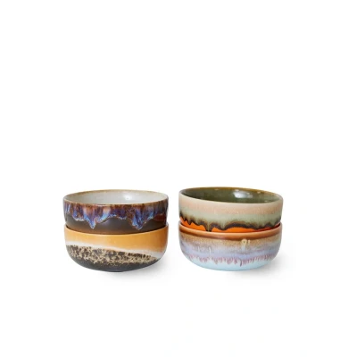 Afbeelding van HKliving kom 70&#039;s (Ø11 cm) (set van 4)
