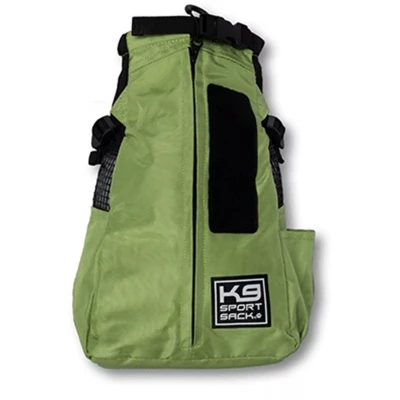 Afbeelding van K9 Sport Sack TRAINER L LARGE LIME GREENERY Hondenrugzak draagtas hond rugzak draagzak voor