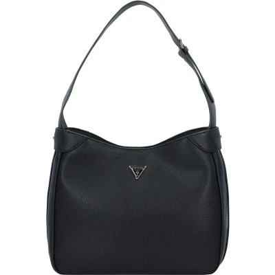Afbeelding van Guess Fedora HOBO Handtas, Dames, Maat: One Size, Black