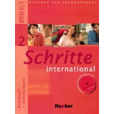 Afbeelding van Schritte international. Kursbuch Arbeitsbuch. Per le Scuole superiori (Vol. 2): und Arbeitsbuch 2 mit CD zum