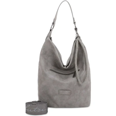 Afbeelding van Fritzi aus Preußen Schoudertas Rub Iggi04 Hobo Bag Rock Grijs