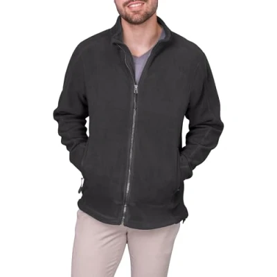 Afbeelding van HRM Heren Fleece Jas met Rits, Donkergrijs, Maat 4XL I Mannen Premium Fleecejack Gemaakt van Micro Polar Functionele voor Werkkleding Hoogwaardige &amp; Duurzame Herenkleding