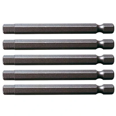 Afbeelding van KS Tools 911.7758 1/4&quot; Bit binnenzeskant, 2mm, 75mm, 5 per pak