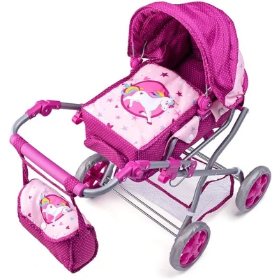 Afbeelding van Woody poppenwagen Unicorn 91509