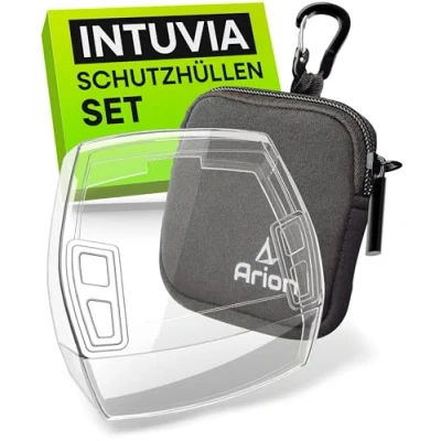 Afbeelding van Arion Beschermhoes voor Bosch Intuvia fietscomputers, displaybescherming, e bike accessoires, doorzichtig en krasbestendig, waterafstotend, van neopreen TPU, set 2 stuks