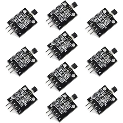 Afbeelding van 10 stuks KY 035 Hall Sensor Effect Magnetische Sensormodule Compatibel met Android en Raspberry Pi Module Analyse
