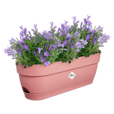 Afbeelding van Elho Vibia Campana Balkonbak 50 Plantenbak voor Balkon Ø 49.0 x H 17.0 cm Poederroze
