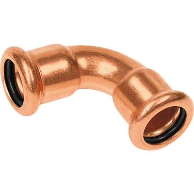 Afbeelding van Bonfix koper perskoppeling 28 mm knie 90 M‐profiel