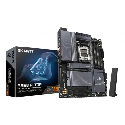 Afbeelding van GIGABYTE B850 AI TOP moederbord RAID, 2,5Gb LAN, WLAN, BT, Sound, ATX