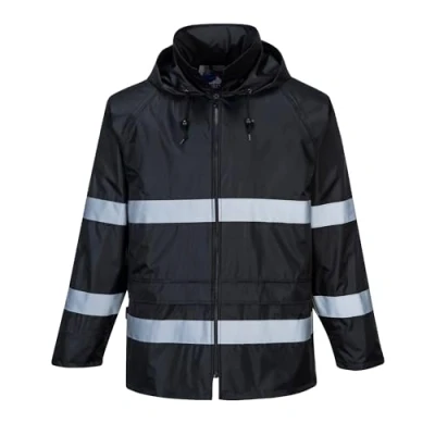 Afbeelding van Klassiek Iona Regenjack maat Small, Black