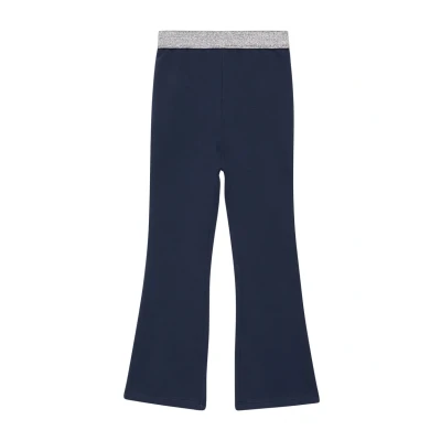 Afbeelding van s.Oliver Flared MIT Glitzerbund Legging voor kinderen, Maat: 104, Navy