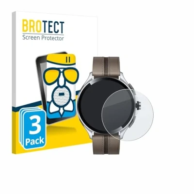 Afbeelding van BROTECT Antireflecterende Glas Screen Protector Mat voor Xiaomi Watch 2 Pro (3 Stuks) Schermbeschermer [Beschermglas Folie niet Gehard Glas]