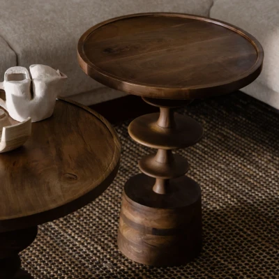 Afbeelding van Side Table Cath Walnut