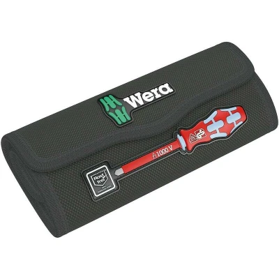 Afbeelding van Wera 9477 vouwetui voor max. 17 delige Kraftform Kompakt VDE Stainless sets, leeg, 180 x 85 mm 05136540001