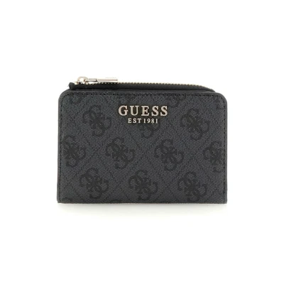 Afbeelding van Guess Portemonnee, Dames, Maat: One Size, Anthracite