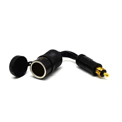Afbeelding van Cliff Top Hella (DIN) naar standaard sigarettenaansteker adapter (4,5 cm harde kabelverlenging)