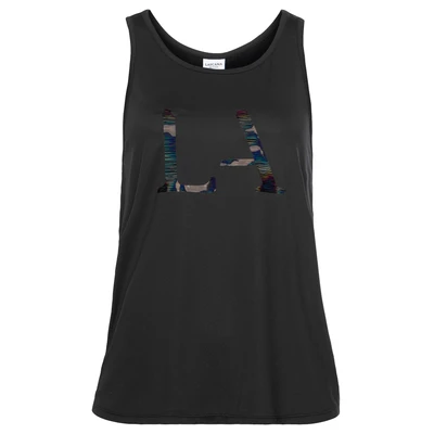 Afbeelding van Lascana Active Top, Dames, Maat: 32/34, Schwarz