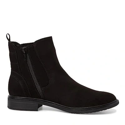 Afbeelding van Jana Chelsea Boots voor dames, elegant, plat, breedte H, extra breed, zwart, 37 EU