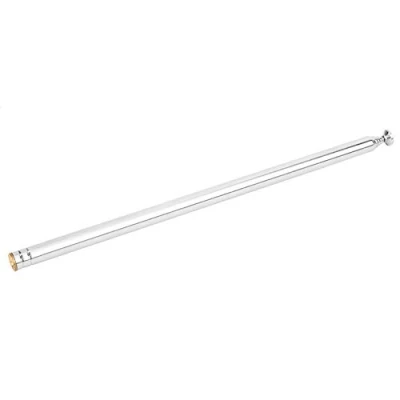 Afbeelding van Telescopische antenne met staaf, 165 mm 970 mm, afstandsbediening, 7 secties, volledig kanaal, koper, voor tv, FM radio