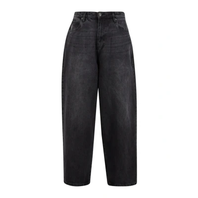 Afbeelding van Urban Classics Tapered Heavy Ounce Baggy Jeans Broek rechte pijpen Taille, 30 inch Zwart