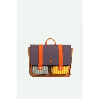 Afbeelding van Sticky lemon rugzak better together leather ball 23,5 cm