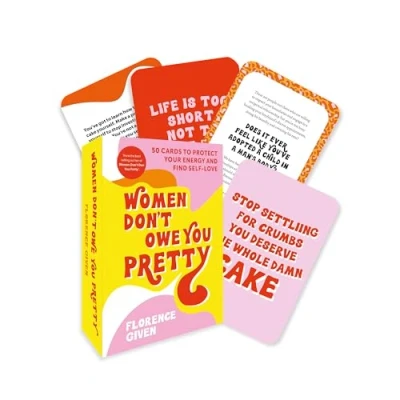 Afbeelding van Women don&#039;t owe you pretty the card deck: 50 cards to protect your energy and find self love