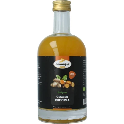 Afbeelding van Bountiful gember sap kurkuma bio 500ml